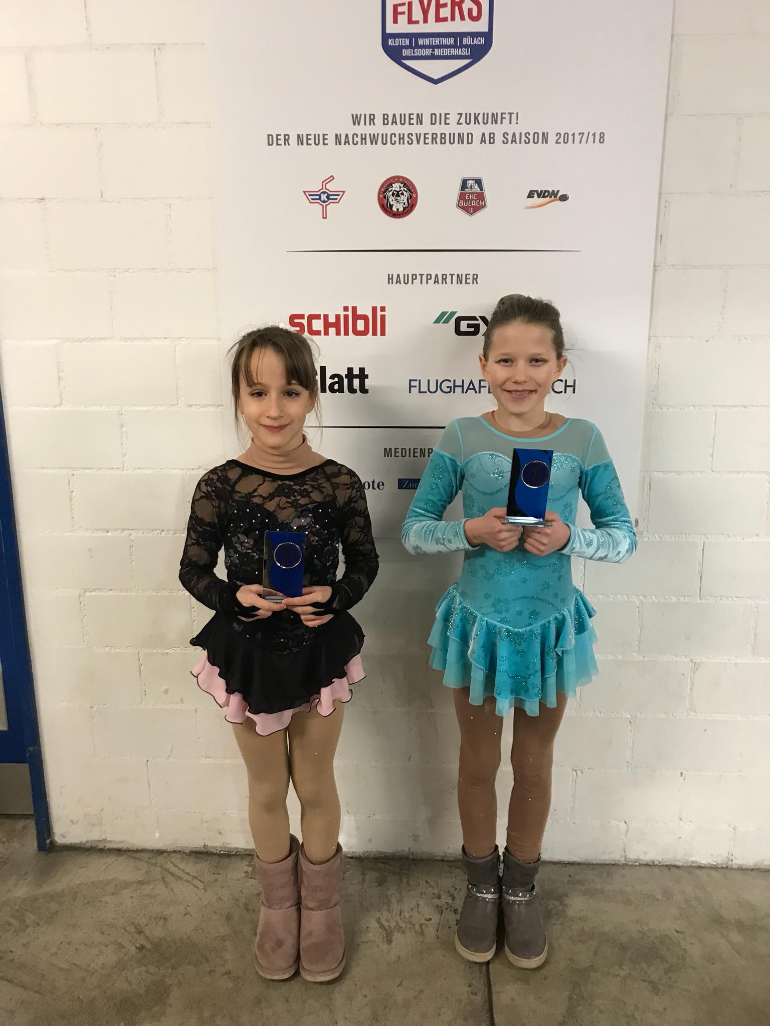 Naira und Marie-Louise am Advents-Cup Kloten 2019